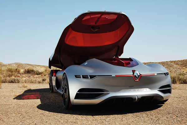 Concept Renault Trezor: une GT électrique deux places aux lignes sensuelles