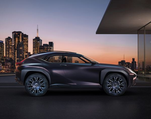 Le Lexus UX Concept affiche des lignes acérées