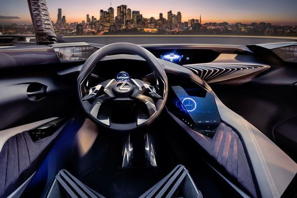 Le Lexus UX Concept affiche des lignes acérées