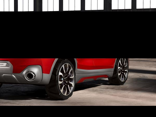 La BMW Concept X2 affiche une silhouette élancée