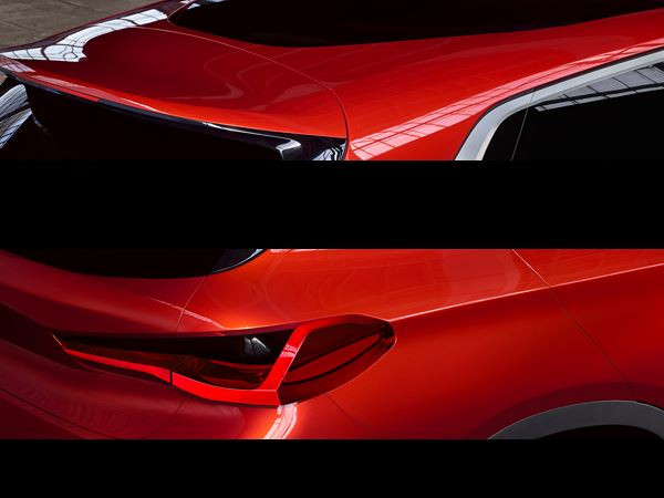 La BMW Concept X2 affiche une silhouette élancée