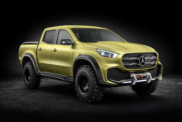 Le concept Mercedes X-Class powerful adventurer soigne ses aptitudes tout-terrain