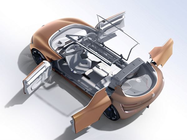 Le concept Renault Symbioz se connecte à son environnement