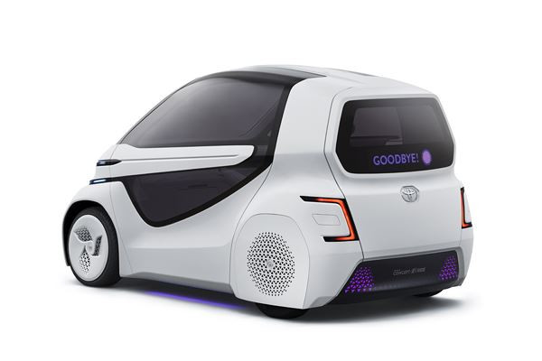 Le Toyota Concept-i Ride exploite l'intelligence artificielle
