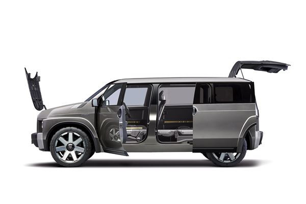 Toyota Tj Cruiser Concept : un crossover aux caractéristiques de fourgon utilitaire