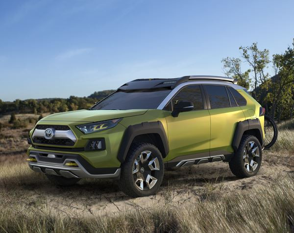Le Toyota Adventure Concept affiche un style musclé