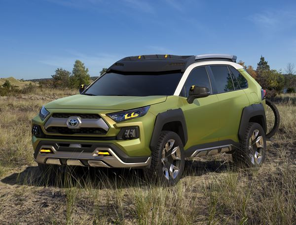Le Toyota Adventure Concept affiche un style musclé