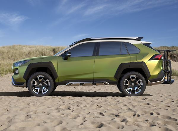 Le Toyota Adventure Concept affiche un style musclé