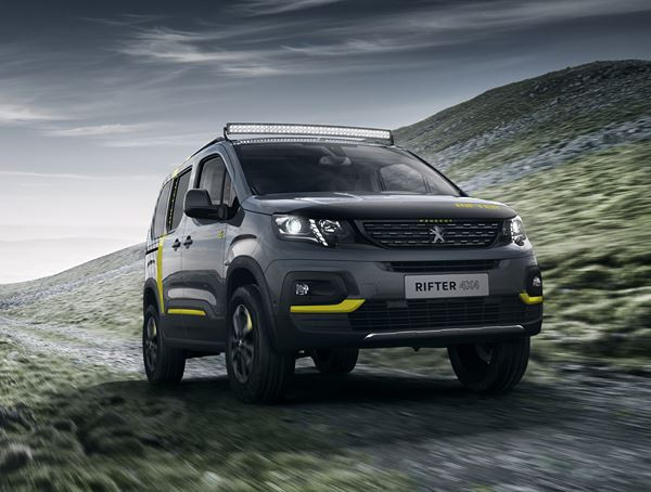 Peugeot Rifter 4x4 Concept: un show-car taillé pour l’aventure