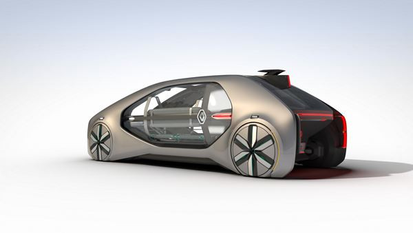 Renault EZ-GO: un concept de robot-véhicule électrique autonome et partagé