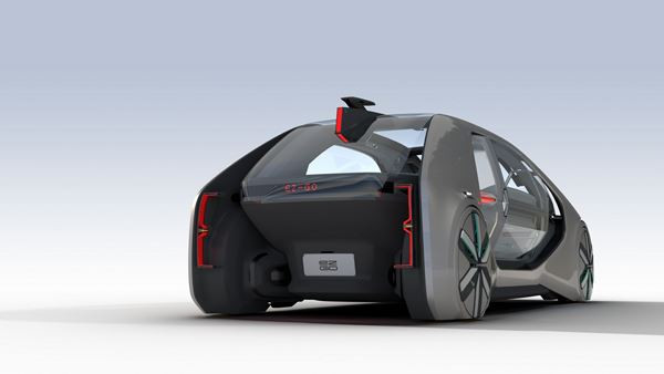 Renault EZ-GO: un concept de robot-véhicule électrique autonome et partagé