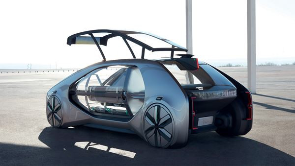 Renault EZ-GO: un concept de robot-véhicule électrique autonome et partagé