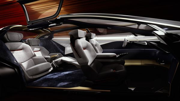 Lagonda Vision Concept: un concept de berline de luxe électrique futuriste