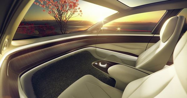 Volkswagen I.D. Vizzion: une berline haut de gamme électrique à conduite autonome