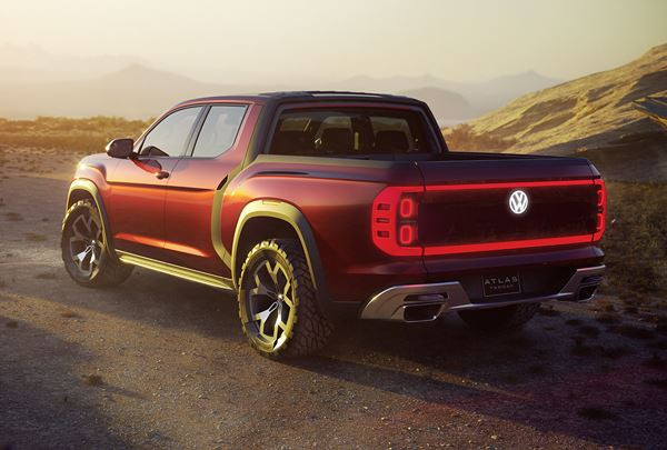 Volkswagen Altas Tanoak Concept: un pick-up mid-size pour le marché américain