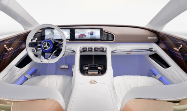Mercedes-Maybach Vision Ultimate Luxury: à mi-chemin entre limousine et SUV