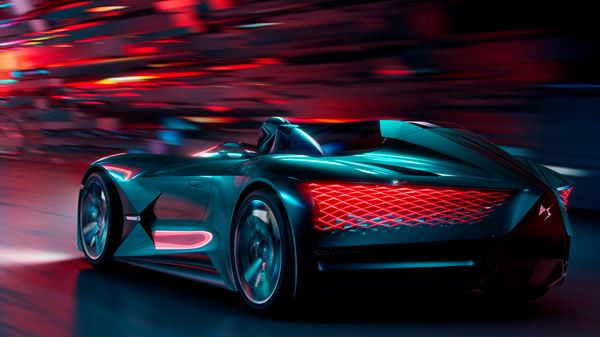 Le dream car DS X E-Tense est une voiture radicale
