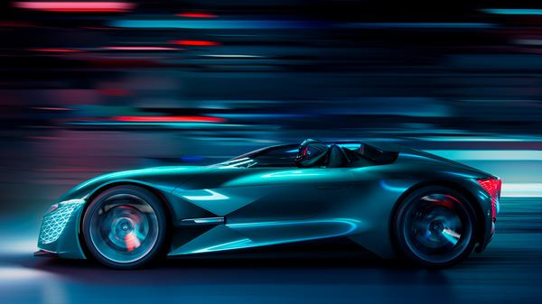 Le dream car DS X E-Tense est une voiture radicale