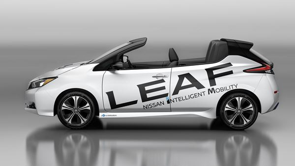 Le concept Nissan Leaf Open Car donne un aperçu d'une déclinaison cabriolet