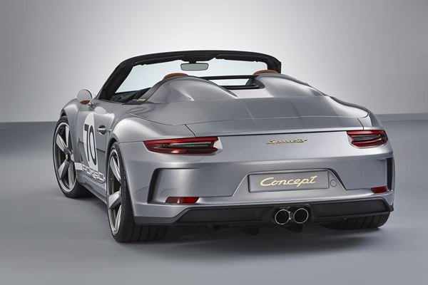 Le concept Porsche 911 Speedster préfigure l’arrivée possible d’un modèle de série