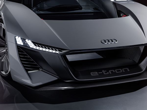 Le concept car Audi PB18 e-tron illustre une vision radicale de la supercar de demain