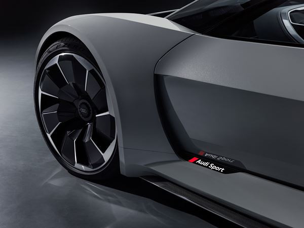 Le concept car Audi PB18 e-tron illustre une vision radicale de la supercar de demain