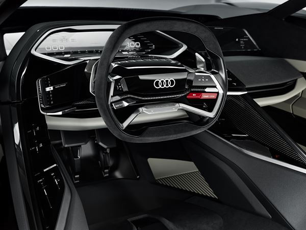 Le concept car Audi PB18 e-tron illustre une vision radicale de la supercar de demain