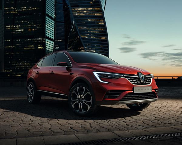 Le show car Renault Arkana propose un design musclé de crossover coupé