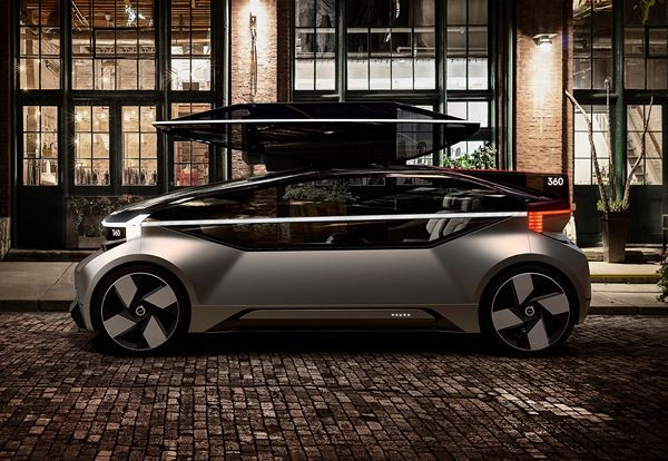 Le concept autonome Volvo 360c illustre la vision du futur automobile Volvo