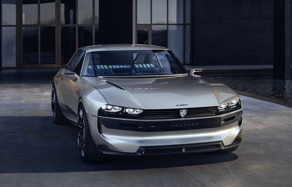 Peugeot e-Legend Concept: un coupé technologique aux lignes affûtées