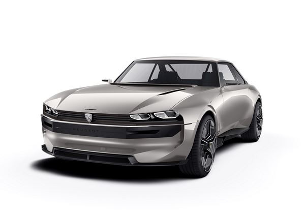 Peugeot e-Legend Concept: un coupé technologique aux lignes affûtées