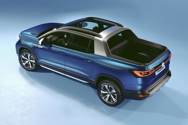 Volkswagen Tarok: un concept de pick-up doté d'une zone de chargement variable