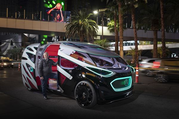 Le concept Vision Urbanetic Mercedes entend répondre à la mobilité urbaine du futur
