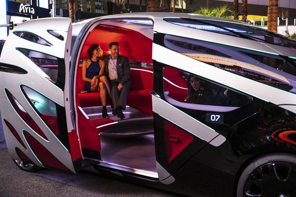 Le concept Vision Urbanetic Mercedes entend répondre à la mobilité urbaine du futur