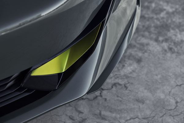 Le concept 508 Peugeot Sport Engineered préfigure une berline électrifiée radicale