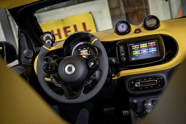 smart forease plus: un show car électrique doté d'un toit amovible