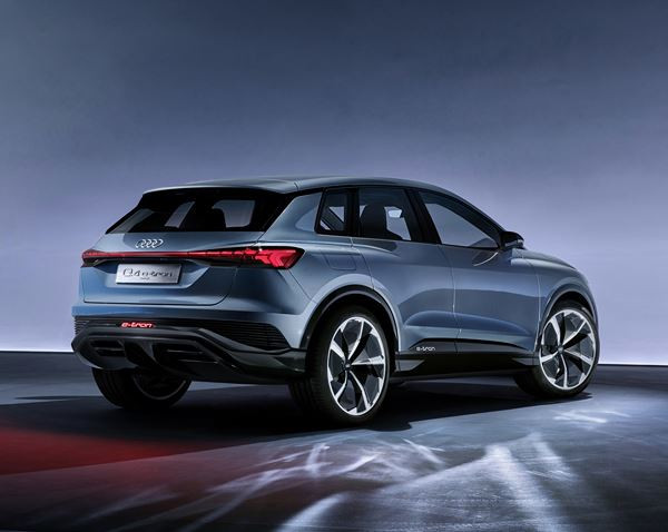 Concept Audi Q4 e-tron: un SUV électrique intermédiaire à transmission intégrale