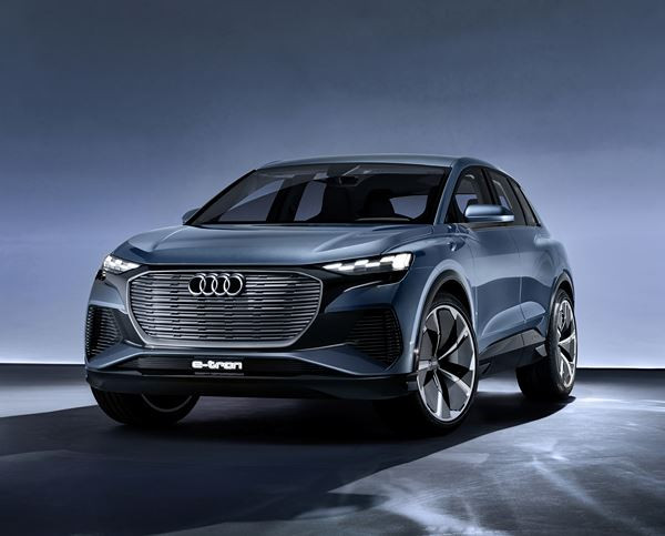 Concept Audi Q4 e-tron: un SUV électrique intermédiaire à transmission intégrale