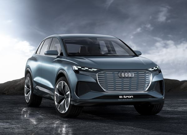Concept Audi Q4 e-tron: un SUV électrique intermédiaire à transmission intégrale