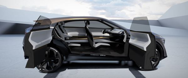 Concept Nissan IMQ: un crossover électrique quatre roues motrices intermédiaire