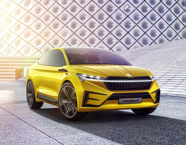 Concept Skoda Vision iV: un coupé quatre portes électrique à transmission intégrale