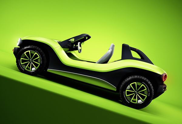 Le concept-car Volkswagen ID. Buggy se met à l’ère de la mobilité électrique