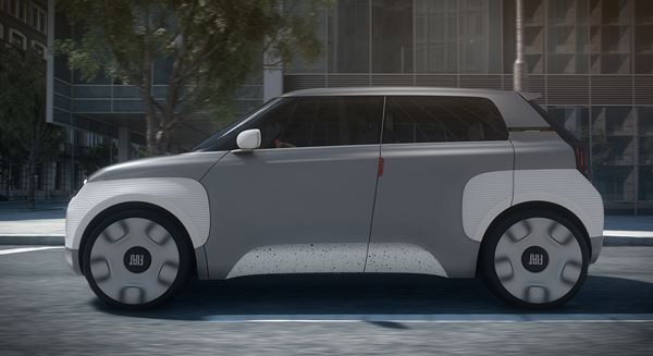 Le Fiat Concept Centoventi entend démocratiser la petite voiture électrique urbaine
