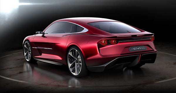 Italdesign DaVinci: un concept de coupé quatre portes électrique