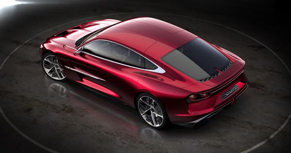 Italdesign DaVinci: un concept de coupé quatre portes électrique