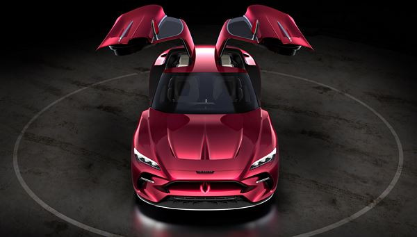 Italdesign DaVinci: un concept de coupé quatre portes électrique