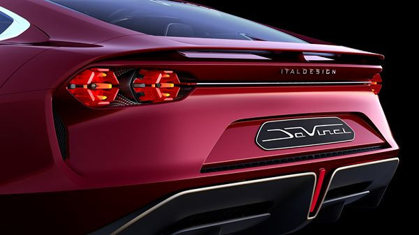Italdesign DaVinci: un concept de coupé quatre portes électrique