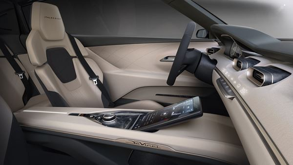 Italdesign DaVinci: un concept de coupé quatre portes électrique