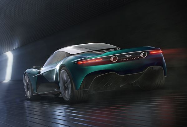 Vanquish Vision Concept: une supercar à moteur central Aston Martin