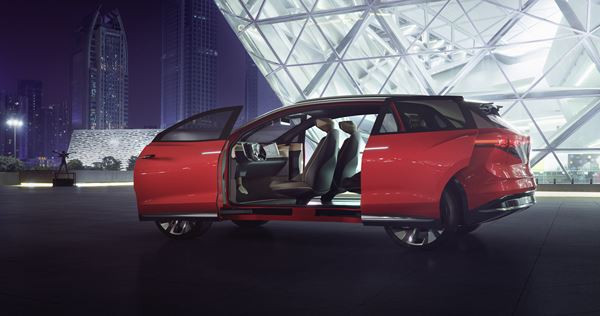 Le concept Volkswagen ID. Roomzz préfigure un SUV électrique sept places